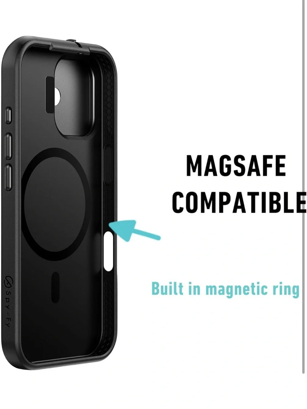 Spy-Fy IPhone 17 Privacy Case Front And Rear Camera Covers 998-lb3)